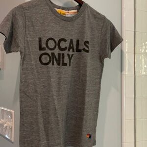 Aviator Nation Heather Gray Tee